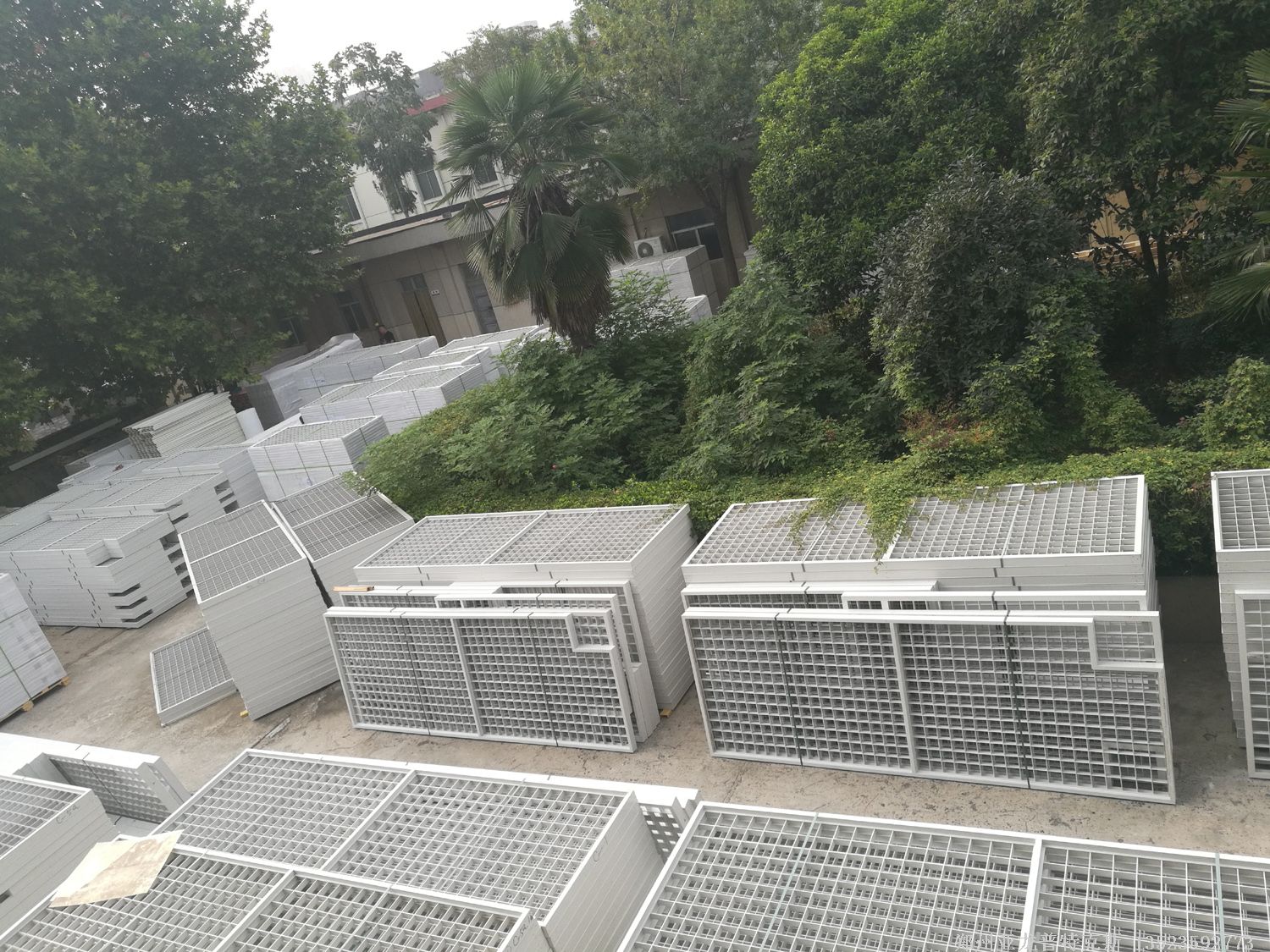 玻璃鋼通風墻-電解鋁/碳素廠車間使用，耐腐蝕高溫