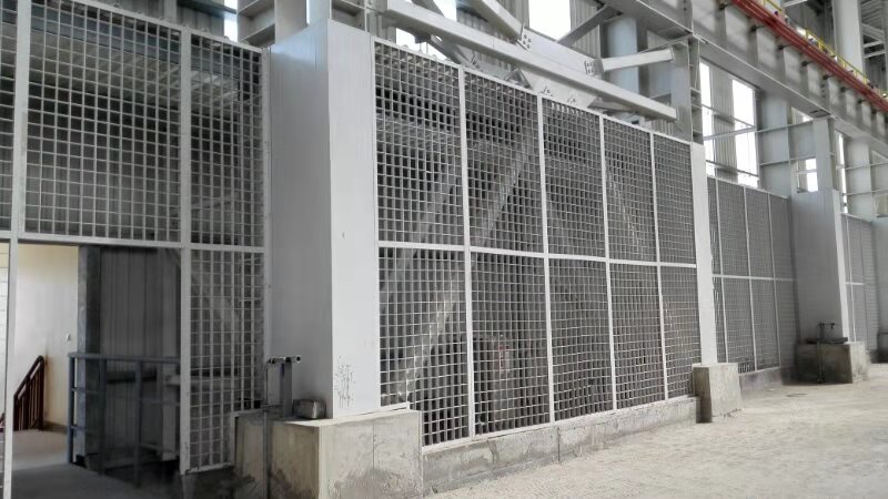 電解鋁廠玻璃鋼網格通風墻的使用